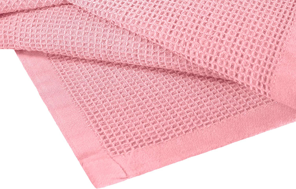 [Orchid Pink] Crover Thermal Waffle 100% Cotton Wave Blanket (Twin / Queen / King)