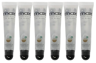MAX Makeup Cherimoya® Lip Gloss -Set of 6 (COCONUT)