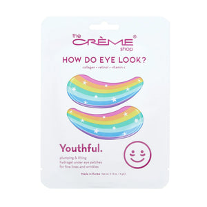 How Do Eye Look? Hydrogel Under Eye Patches (Youthful) 3 Pack