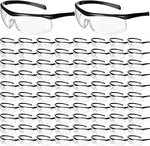 Bulk Safety Glasses Set for Work, Lab & Outdoor Protection (80 Pcs)