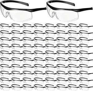 Bulk Safety Glasses Set for Work, Lab & Outdoor Protection (80 Pcs)