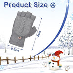 Fingerless Flip-Top Knit Gloves (Pairs of 3)
