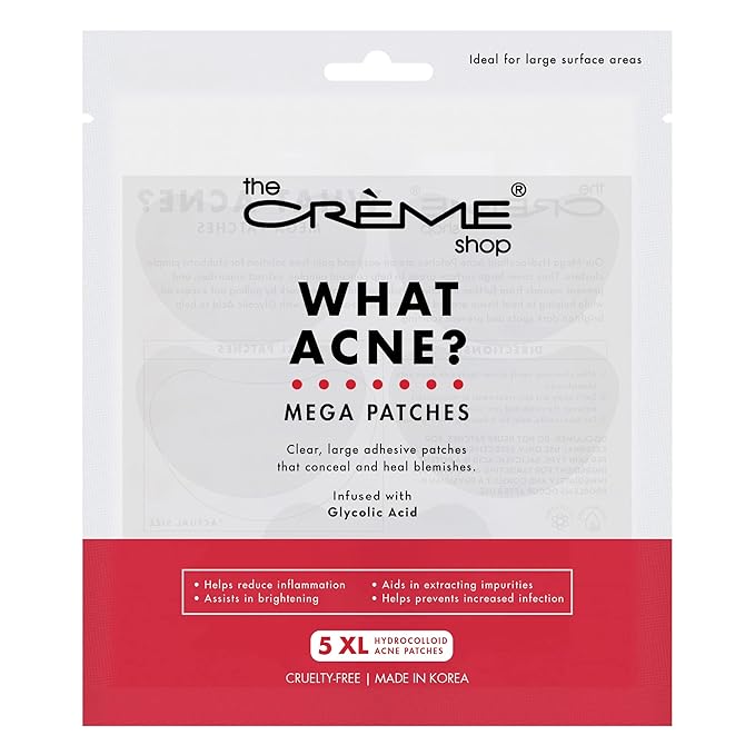 The Crème Shop | What Acne? Mega Acne Patch (5 Patches) -Set of 3