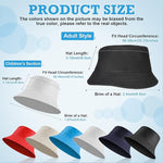 Cotton Bucket Hat Family Set (Assorted Color, Set of 12)