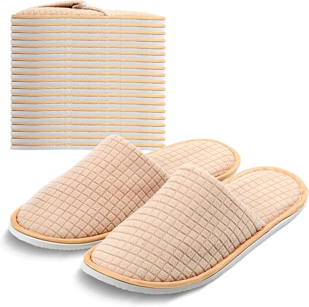 10 Pairs Non-Slip Guest Slipper