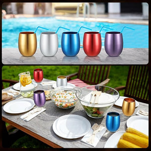 15 oz Anodized Aluminum Glass (Set of 30)