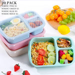 Bento Lunch Box (Set of 20)