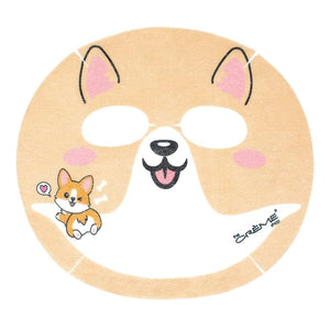 The Crème Shop Animated Face Sheet Mask - 3 Pack (Corgi: Niacinamide)