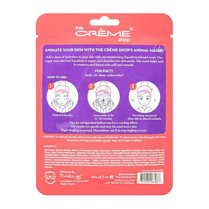 The Crème Shop Animated Face Sheet Mask - 3 Pack (Seal: Vegan Squalane)