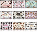 Dog Lover Canvas Makeup Bag (Assorted Design, Set of 9)