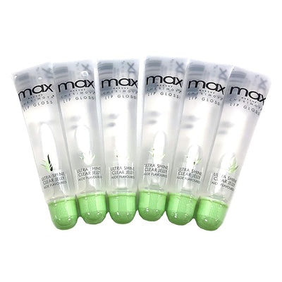 MAX Makeup Cherimoya® Lip Gloss -Set of 6 (Aloe Vera)