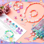 Mermaid Jewelry Set (Assorted Color, Set of 6)