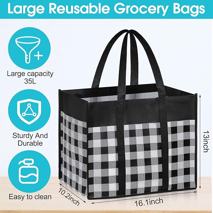 35-Liter Reusable Grocery Bag (Set of 30)
