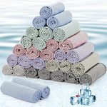 Microfiber Cooling Towel (Assorted Color, Set of 30)