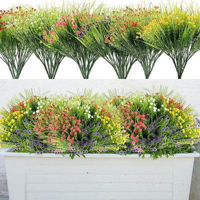 24 Bundle Baby's Breath Artificial Flower (Assorted Color)