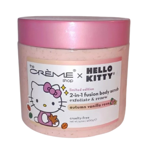 The Crème Shop x Hello Kitty 2-in-1 Fusion Body Scrub (Autumn Vanilla Rose)