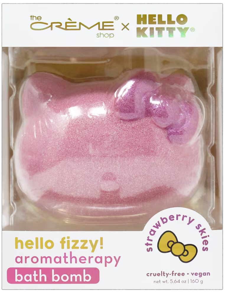 The Crème Shop x Hello Kitty Aromatherapy Bath Bomb (Strawberry Skies)