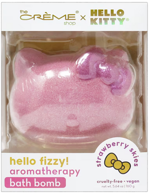 The Crème Shop x Hello Kitty Aromatherapy Bath Bomb (Strawberry Skies)