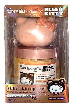 The Crème Shop x Hello Kitty Silky Skin Spa Set (Caramel Pumpkin Latte)