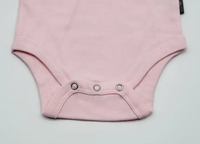 California Love Baby Bodysuit – Soft Grey Cotton Onesie (3–6 Months)