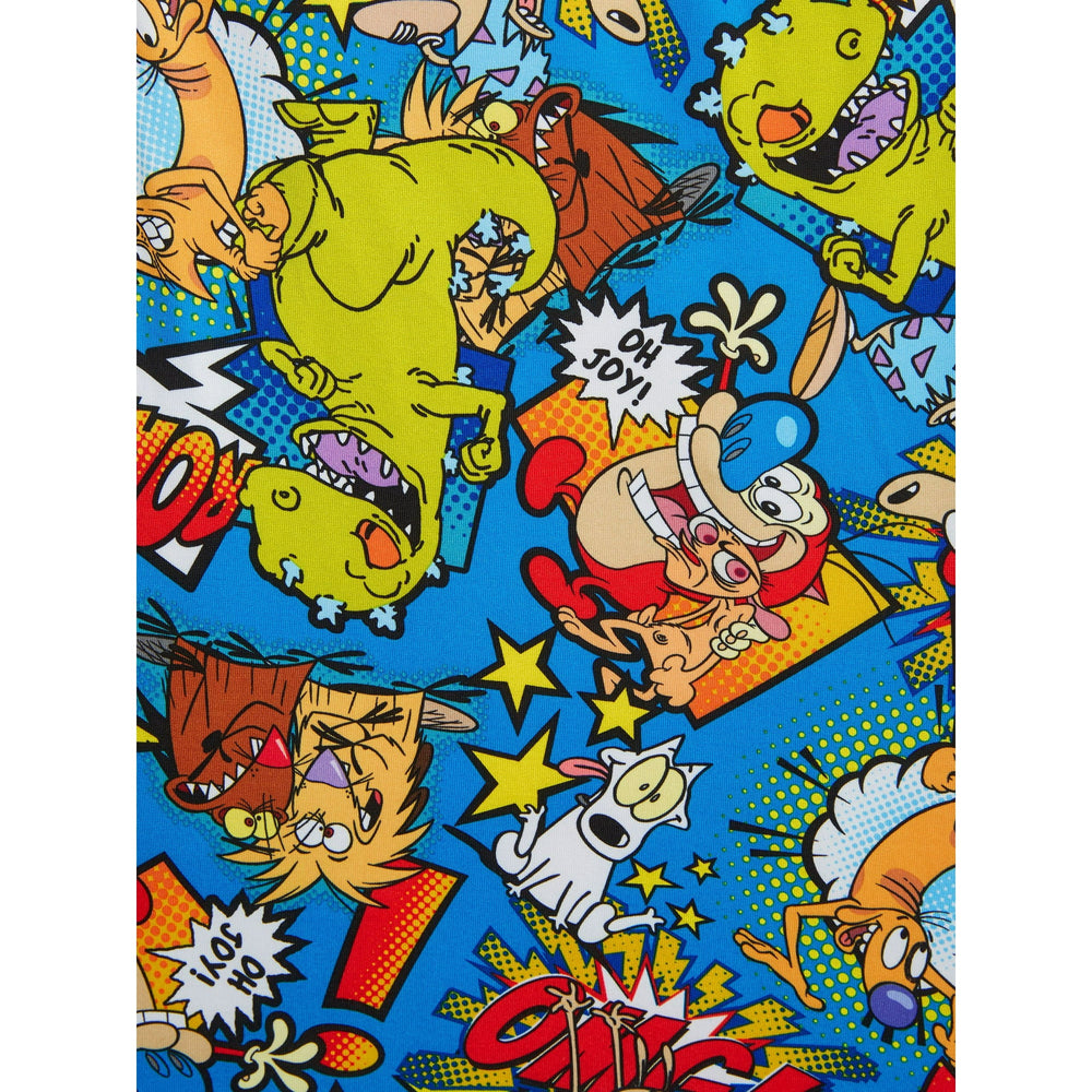 Nickelodeon Men’s Retro Character Jam Shorts – Comfort Meets 90s Cartoon Fun