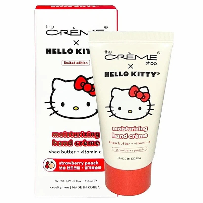 The Crème Shop x Sanrio Hello Kitty Handy Cream (Strawberry Peach)