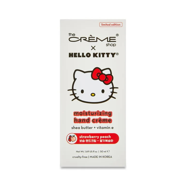 The Crème Shop x Sanrio Hello Kitty Handy Cream (Strawberry Peach)