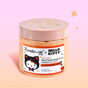 The Crème Shop x Hello Kitty 2-in-1 Fusion Body Scrub (Caramel Pumpkin Latte)