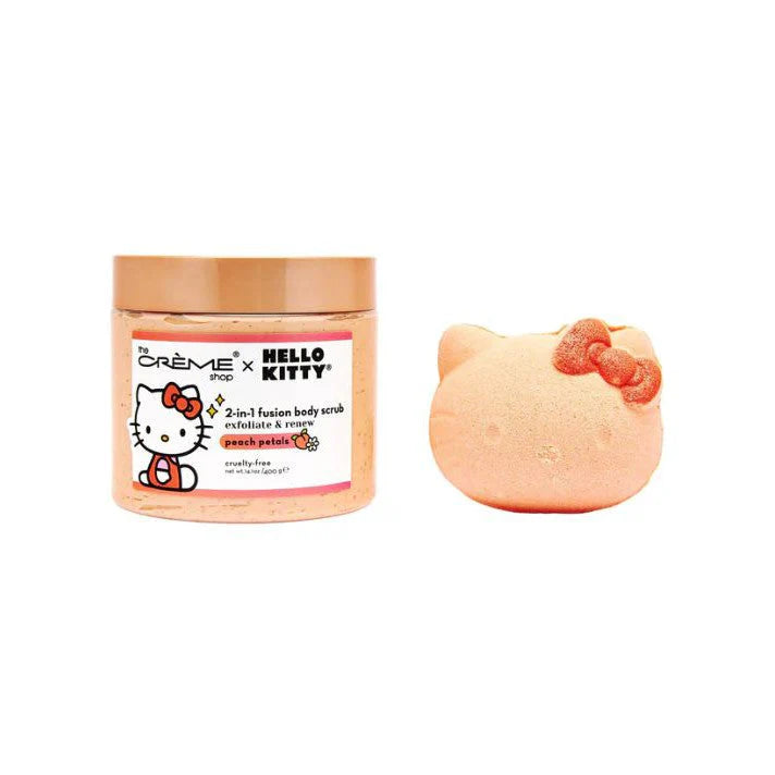 The Crème Shop x Hello Kitty Silky Skin Spa Set (Peach Petals)