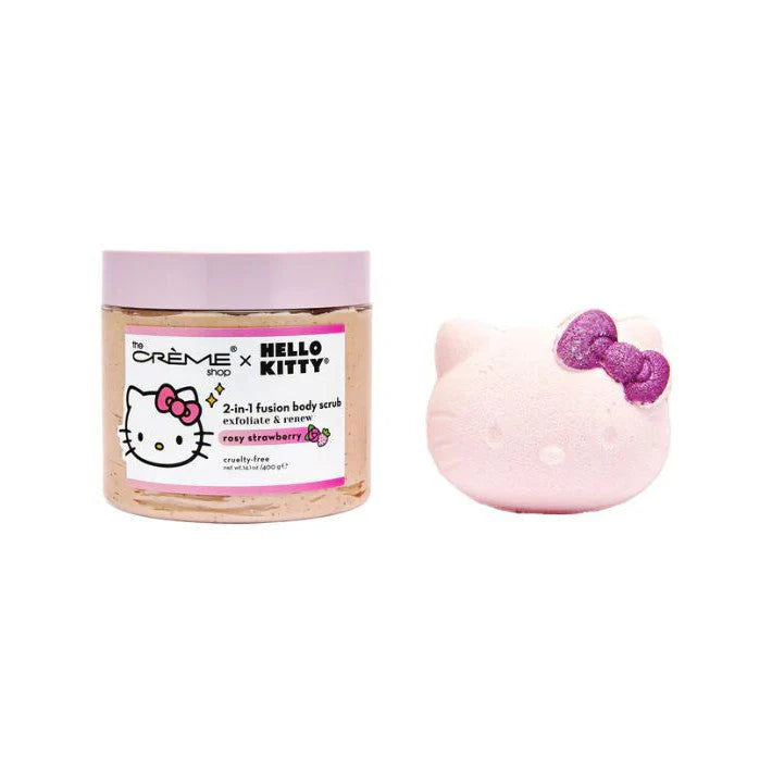 The Crème Shop x Hello Kitty Silky Skin Spa Set (Rosy Strawberry)