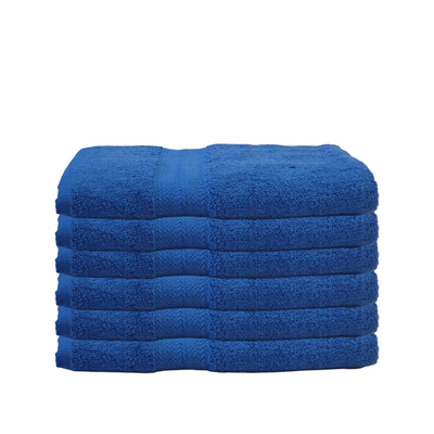 Premium 100% Cotton Bath Towels – 6 Pack (26"x54")