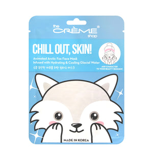 The Crème Shop Animated Face Sheet Mask - 3 Pack (Arctic Fox: Glacial water)