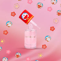 The Crème Shop x Doraemon Nail Kit – 50 Nail Decals + Clear Top Coat Polish