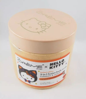 The Crème Shop x Hello Kitty 2-in-1 Fusion Body Scrub (Caramel Pumpkin Latte)