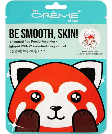 The Crème Shop Animated Face Sheet Mask - 3 Pack (Red Panda: Retinol)