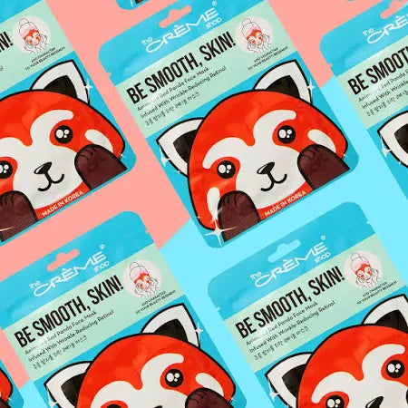 The Crème Shop Animated Face Sheet Mask - 3 Pack (Red Panda: Retinol)