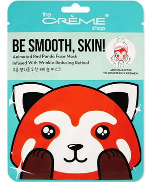 The Crème Shop Animated Face Sheet Mask - 3 Pack (Red Panda: Retinol)