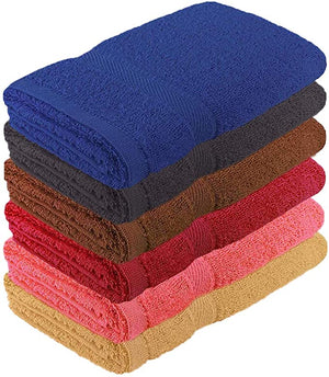 
            
                Load image into Gallery viewer, Crover Essentials Fast Drying Super Absorbent Terry Cloth 100% Cotton Bath Towel 25”x52” 6pc Set
            
        