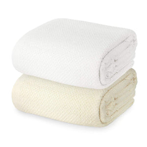 Thermal Terry Lush 100% Cotton Blanket ( TWIN / QUEEN / KING) - EverydaySpecial