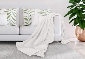 
            
                Load image into Gallery viewer, [Ivory] Crover Thermal Waffle 100% Cotton Wave Blanket (Twin / Queen / King)
            
        